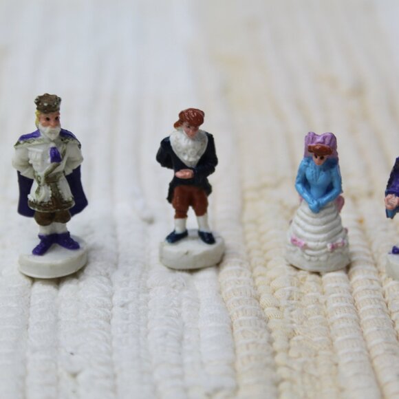 VTG '96 TRENDMASTER POLLY POCKET CINDERELLA STAR CASTLE MINIATURE FIGURES SET (4 - Picture 2 of 14